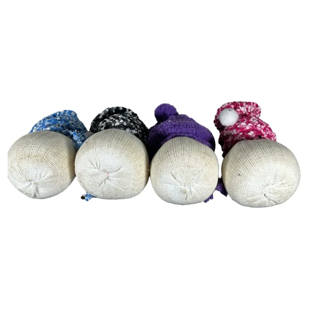 HANDMADE Single Sock Beanie Snowman (Please choose 1 or bundle)